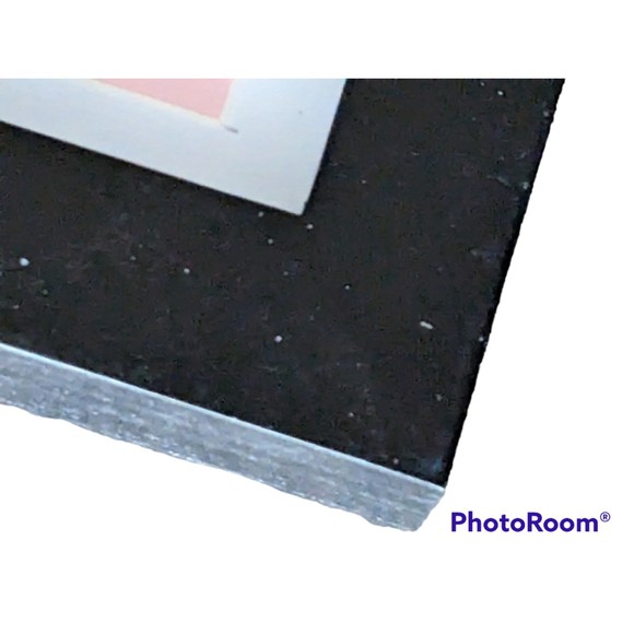 Small Art Head of a Young Woman Vintage Post Card Framed & Matted Dress Hat 1920 - Picture 7 of 7